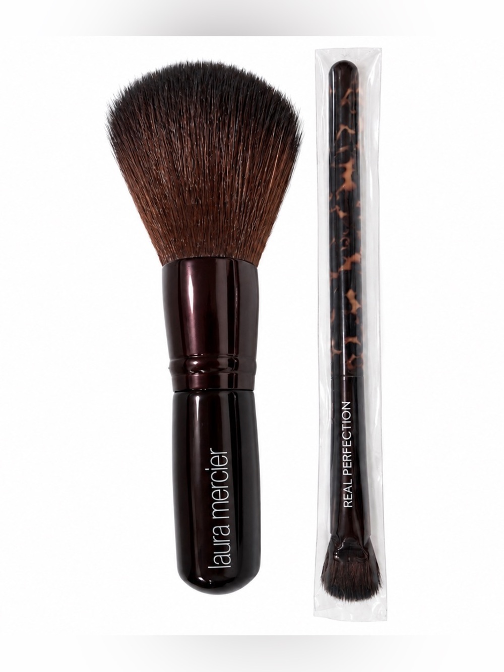 Laura Mercier Bronzer Brush + Real Perfection Makeup Brush – NEW/UNUSED